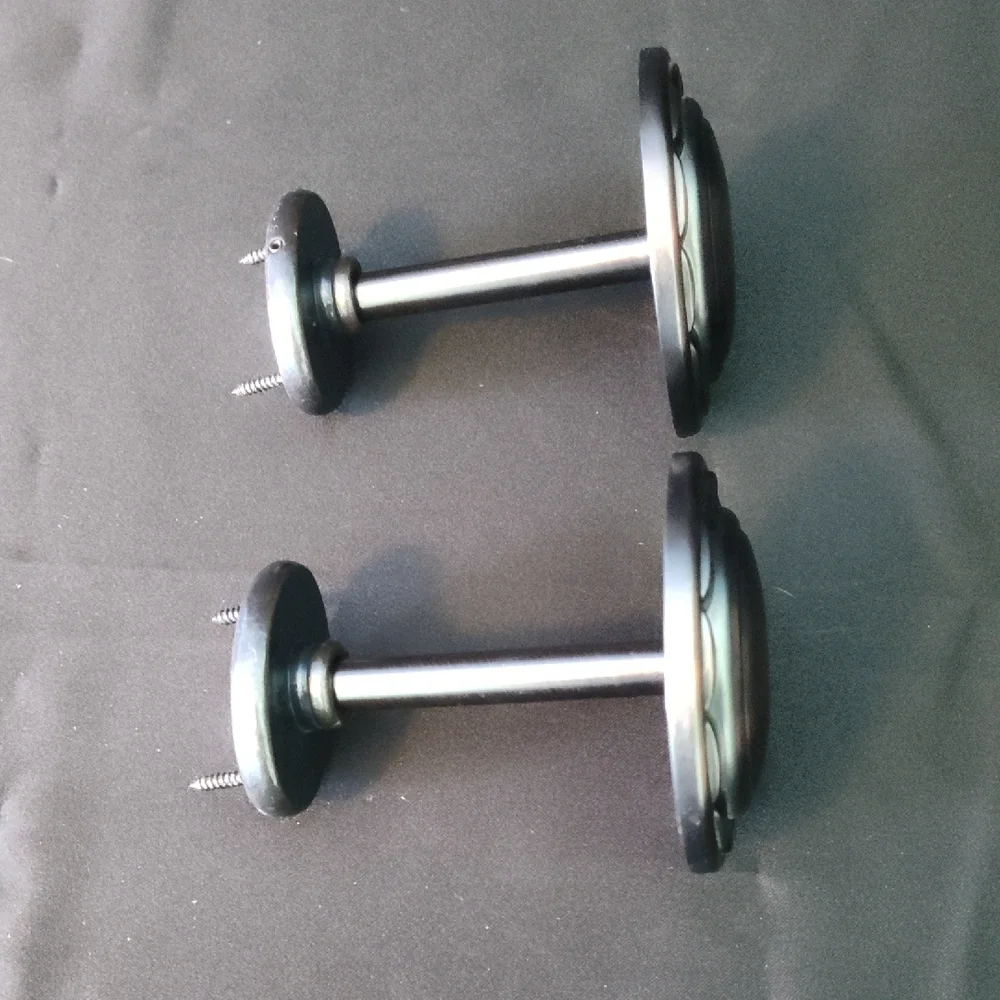 Modern Curtain Tie Back Pair - Picture 2 of 10